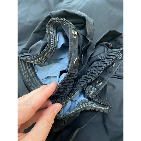 Columbia Vertex Men's XL Black Nylon Lined Snowboarding Ski Bibs - Picture 9 of 9